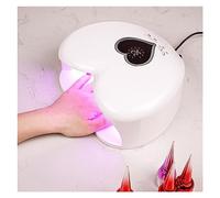 Lampe à ongles UV LED 96W Lampe à ongles UV-LED Lampe de traitement de vernis à gel professionnel en forme de coeur Rose Lumière du soleil Séchage des ongles Machine de manucure avec strass Pour les a
