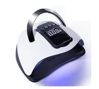 Lampe à ongles UV LED for manucure 280W Machine de séchage vernis gel avec grand écran LCD tactile 66 Sèche-ongles intelligent Durcissement rapide et uniforme