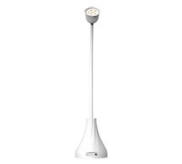 Lampe à ongles UV LED Mini Lotus mains libres lumière vernis à ongles Gel lampe polymériser rotatif sèche-linge blanc