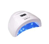Lampe à ongles UV LED portable professionnelle 48 W avec écran LCD - Lampe de séchage de gel efficace et pratique for vernis à gel avec