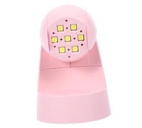 Lampe à Ongles Uv LED Portable Tête Rotative Sèche Vernis à Ongles Rapide pour Salon et Usage Personnel pour Nail Art Séchage Quelques Secondes Matériaux de Qualité pour