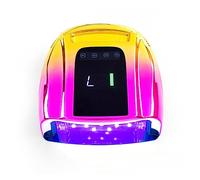 Lampe à ongles UV LED rechargeable avec poignée Polisseuse gel sans fil Manucure Durcissement rapide et uniforme(B)