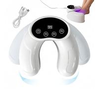 Lampe à ongles UV LED - Technologie de séchage rapide, design en forme de U, séchage rapide, séchage rapide, séchage au gel, séchage par induction rétractable pour un soin efficace des ongles, lampe