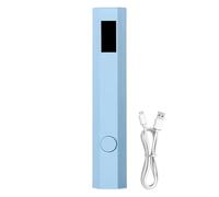 Lampe à ongles UV - Petit gel portable, design léger et portable avec technologie de durcissement rapide, sèche-ongles avec paramètres de minuterie, affichage LED pour décoration de colle strass, manu