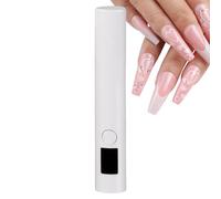 Lampe à ongles UV portable, lumière LED à séchage facile, appareil de manucure rechargeable avec batterie de 250 mAh, outil de séchage d'ongles compact, lampes de charge de type C, accessoire de voyag