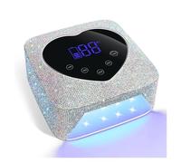 Lampe à ongles UV sans fil 72 W rechargeable 30 LED sèche-ongles avec 5 minuteries cabine manucure lumière for outils de nail art(8)