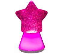 Little L – Veilleuse enfant Magic Glow Étoile RGB à paillettes – Blanc TU