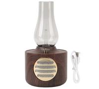 Lampe à pétrole vintage durable avec haut-parleur Bluetooth 5.0 - Lanterne décorative rétro