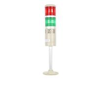 Lampe à pile de sécurité LED AC220V 110V DC 12V 24V, Flash rouge vert jaune, tour industrielle, Signal lumineux LTA-505 rouge et vert 2 couches(24V Flash light)