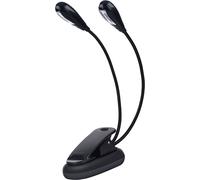 Lampe à pince, lampe de pupitre, lampe à double bras, lampe LED à pince, lampe de travail à pince