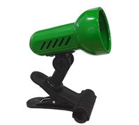 Lampe à pince METRO métal-plastique vert/noir, E14/R50/40W, Lxl : 10,0x12,0 cm