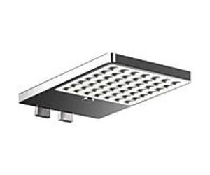 Lampe à pince pour miroir Emco System 2 LED 359500102 chromé , plage de serrage 4-6mm, gradable à l'infini