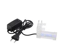 Lampe à Pince réglable éclairage réservoir Aquarium de Poisson Bras Doux en Verre Lumières Prise LED Lumière Lampe Plantez Éclairage avec Clip pour Fish Tank Aquarium Décoration EU Plug(080#1)