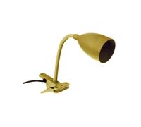 Lampe pince ""Sily"" jaune moutarde H43cm - Atmosphera createur d'interieur