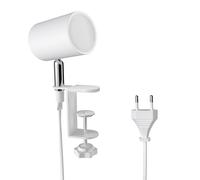 Lampe à pince WAIKA interrupteur blanc mat in mpoule LED GU10 450lm blanc