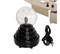 Lampe à plasma | Lampe à plasma boule de contrôle statique rechargeable par USB, lampe boule de foudre activée par le toucher, sphère plasma portable pour, adolescents et adultes