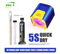 Lampe à polymérisation UV 5 en 1, mécanique L1 Pro, intelligente, 10CC, masque à souder, pâte à souder, Flux de soudure pour réparation de soudage de PCB black