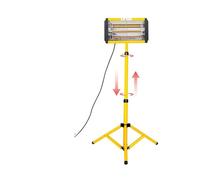 lampe à polymériser, Lampe de séchage infrarouge portative à ondes courtes 1000 W, outil réparation pièces automobiles