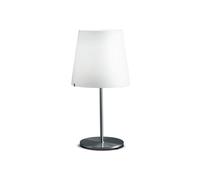 Lampe à Poser 3247 , Petit , Satin/Nickel Brossé/Blanc