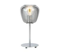 Lampe à poser ALBARINO E27 1X40W en acier chrome D165mm