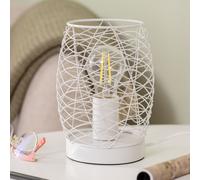 LEDKIA LIGHTING Lampe à Poser Aluminium Winbi Blanc