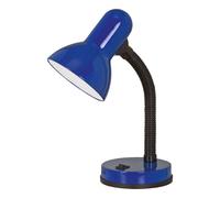 Lampe à poser BASIC E27 1X40W en matière synthétique bleu 0x0x300mm