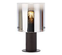 Lampe À Poser Beth Avec Abat-Jour En Verre Fumé brun fumée, gris fumée