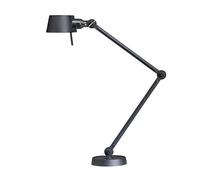 Lampe à Poser Bolt à Double Bras, Noir Fumé