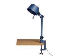 Lampe à Poser Bolt Courte à Un Bras avec Pince, Bleu Tonnerre