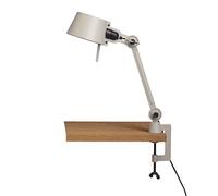 Lampe à Poser Bolt Courte à Un Bras avec Pince, Gris Cendré