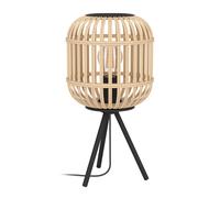 Lampe à poser BORDESLEY E27 1X28W en acier noir D210mm
