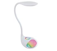 Lampe à poser CABADO 1 LED 2,4W en matière synthétique blanc 140x110x490mm
