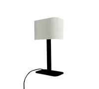 Lampe à Poser Calix Naturel/ Noir