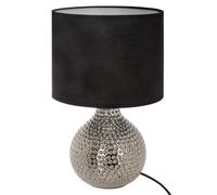 Lampe à Poser Céramique "Goutte" 38cm Noir