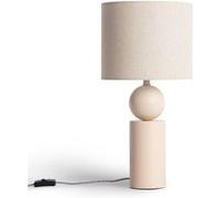 Lampe à Poser Céramique Rahma Beige Beige G