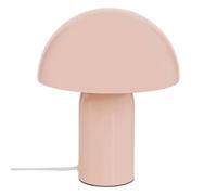 Atmosphera Lampe champignon à poser LITO métal H24,5 cm alimentation secteur rose pêche