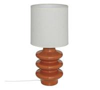 Lampe à poser champignon secteur Vinus terracotta H45,5cm - Atmosphera createur d'interieur
