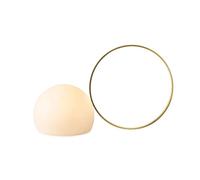 Lampe à Poser Circulaire Estiluz, Grand Modèle, Dorée, pour Intérieur.