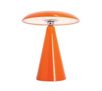 Lampe à poser Clee orange USB rechargeable Dimmable CCT Autonomie 72h max.