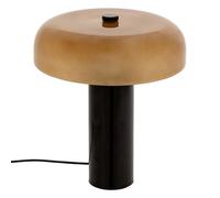 Lampe à Poser Cylindre en Verre "Jody" 37cm Ambre