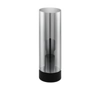 Lampe à poser DAMASCO 1 E27 1X60W en acier noir D100mm