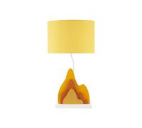 Lampe à Poser Déco "Flamme" 57cm Multicolore