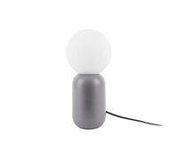 Lampe à poser design boule Gala - H. 32 cm - Gris