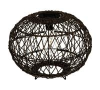 Atmosphera – Lampe à poser Boule solaire 31 cm – métal – Naturel