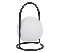 Lampe à Poser Design Led "Batterie" 29cm Blanc