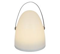 Home Deco Factory Lampe de table extérieure LAO0017 - avec poignée moderne - blanc
