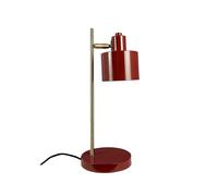 Lampe à Poser Dyberg Larsen Ocean Rouge Foncé/ Laiton