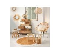 Lampe à poser Eads bambou Atmosphera Beige G