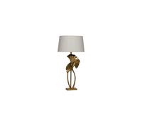 Lampe à poser en aluminium doré, lampe de bureau, contemporain - Chehoma, Ginkgo - 40x40x80 cm