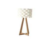 Lampe à poser en bambou - Dim : H. 55,5 x D. 30 cm --